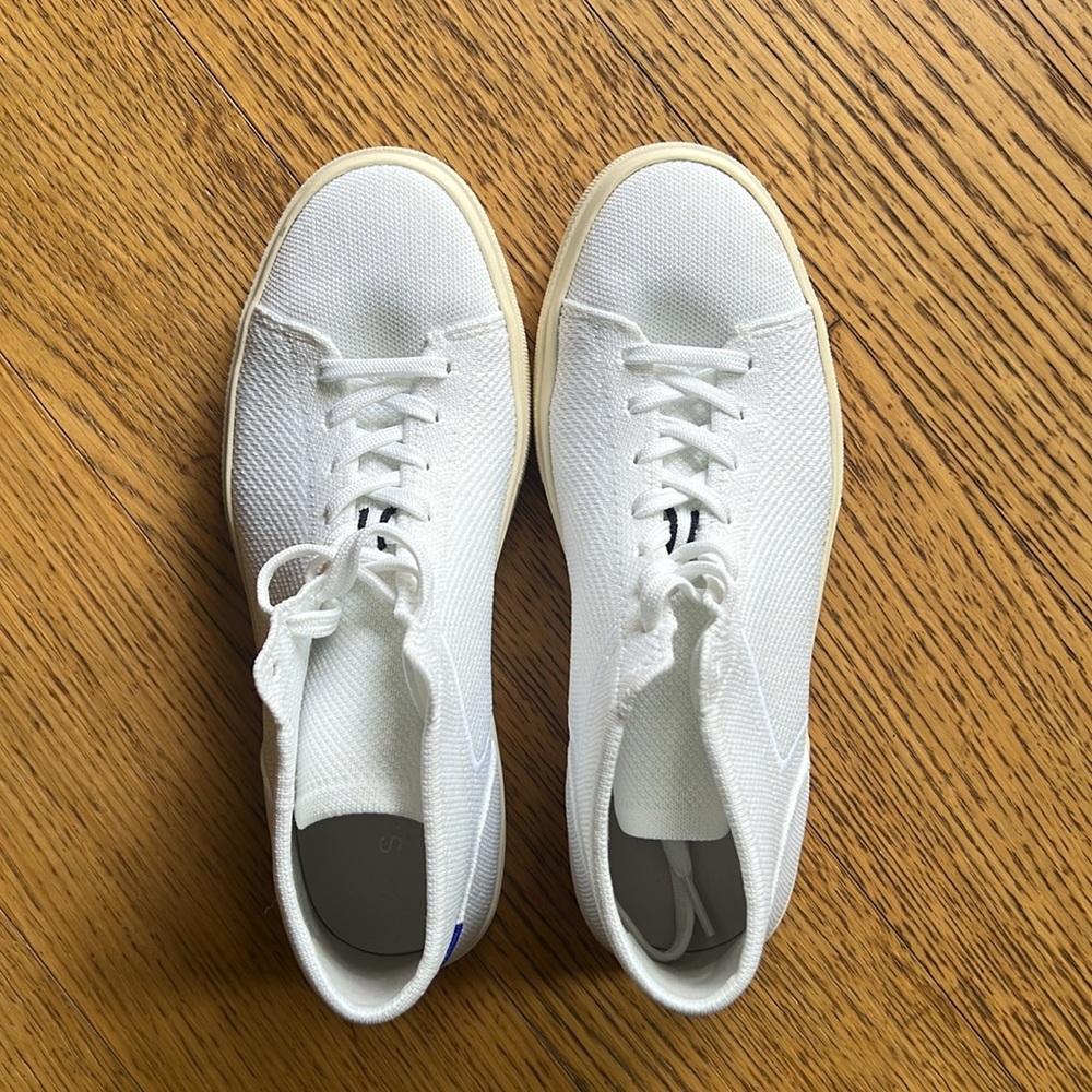 Brand new Rothy’s sneakers, high top, white